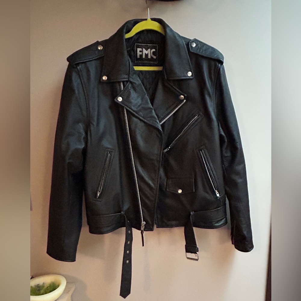 FMC leather jacket
